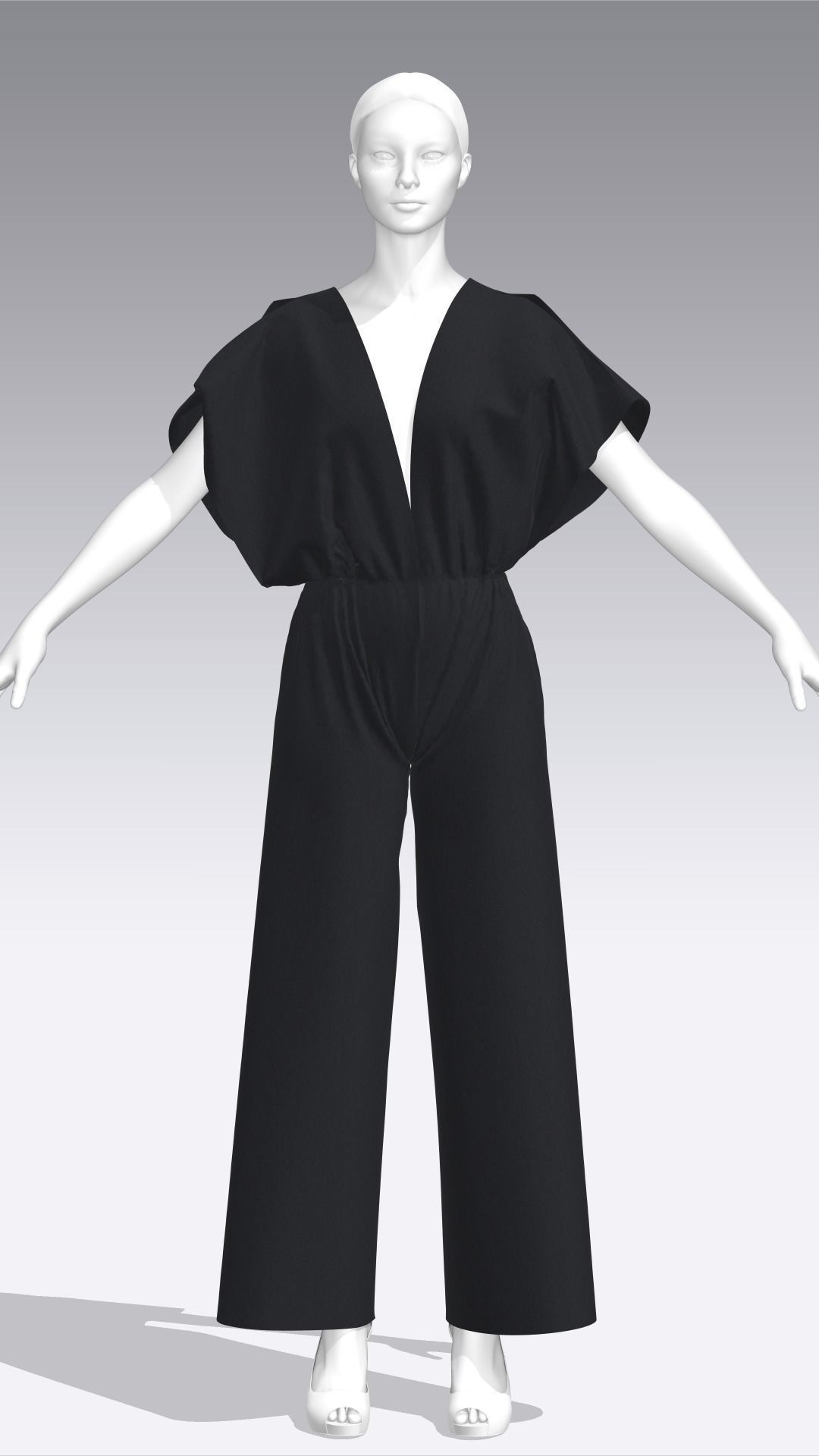 Dress Outfits MD CLO 3D zprj project files 3D model_17