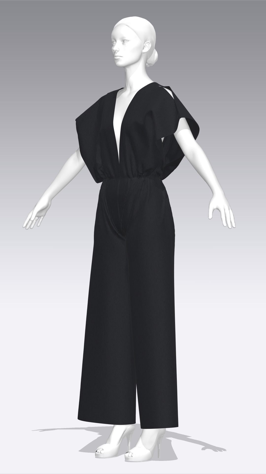 Dress Outfits MD CLO 3D zprj project files 3D model_23