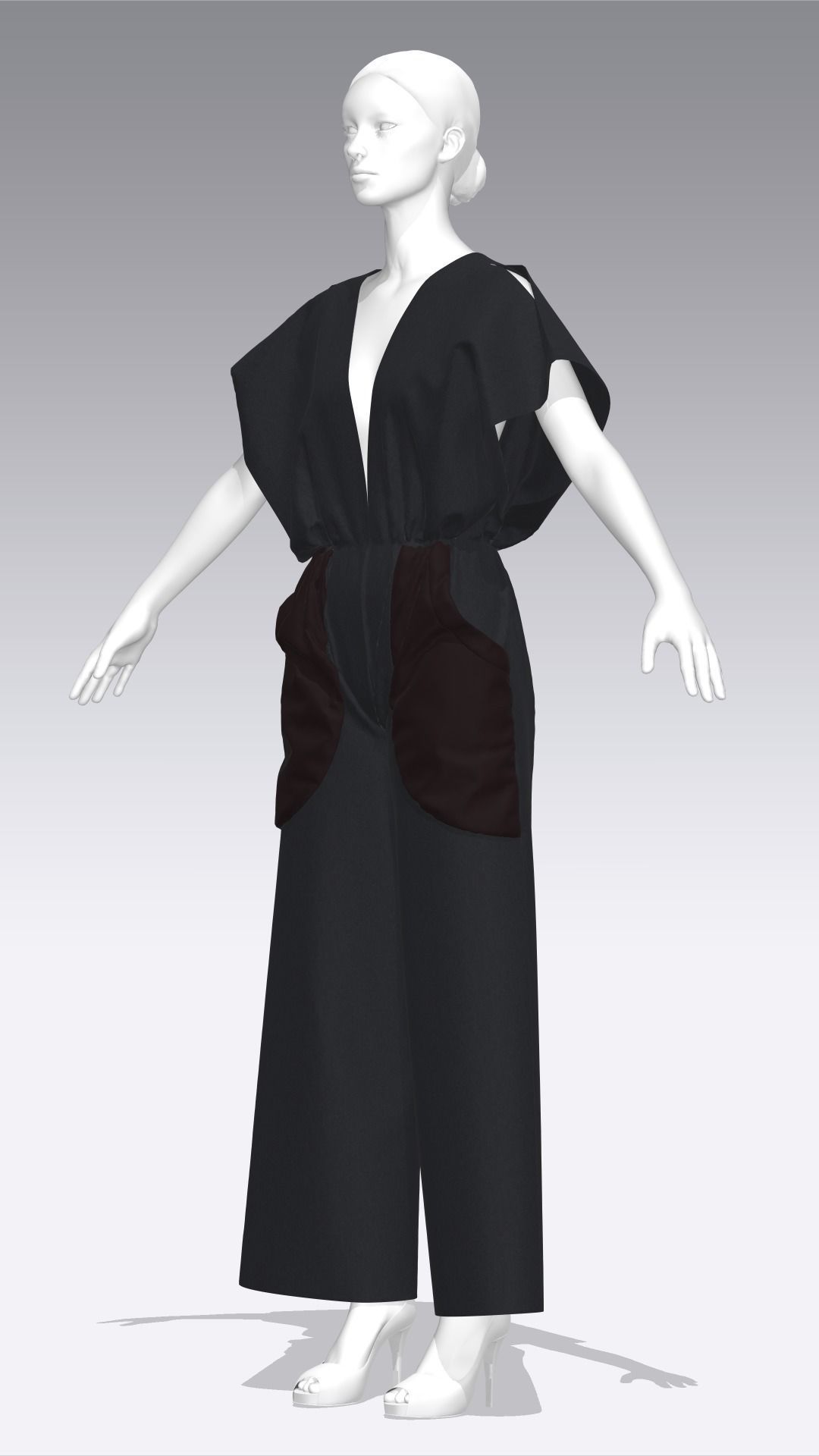 Dress Outfits MD CLO 3D zprj project files 3D model_13