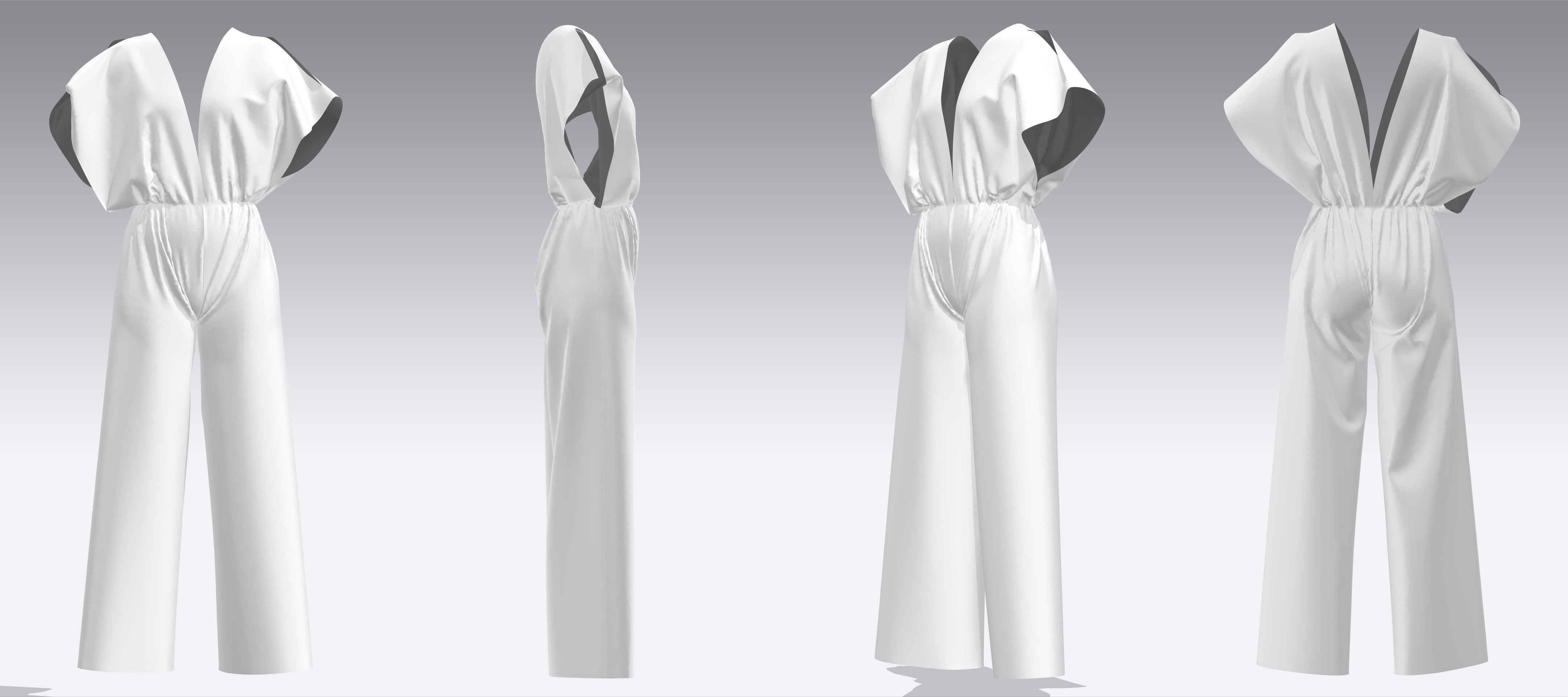 Dress Outfits MD CLO 3D zprj project files 3D model_8