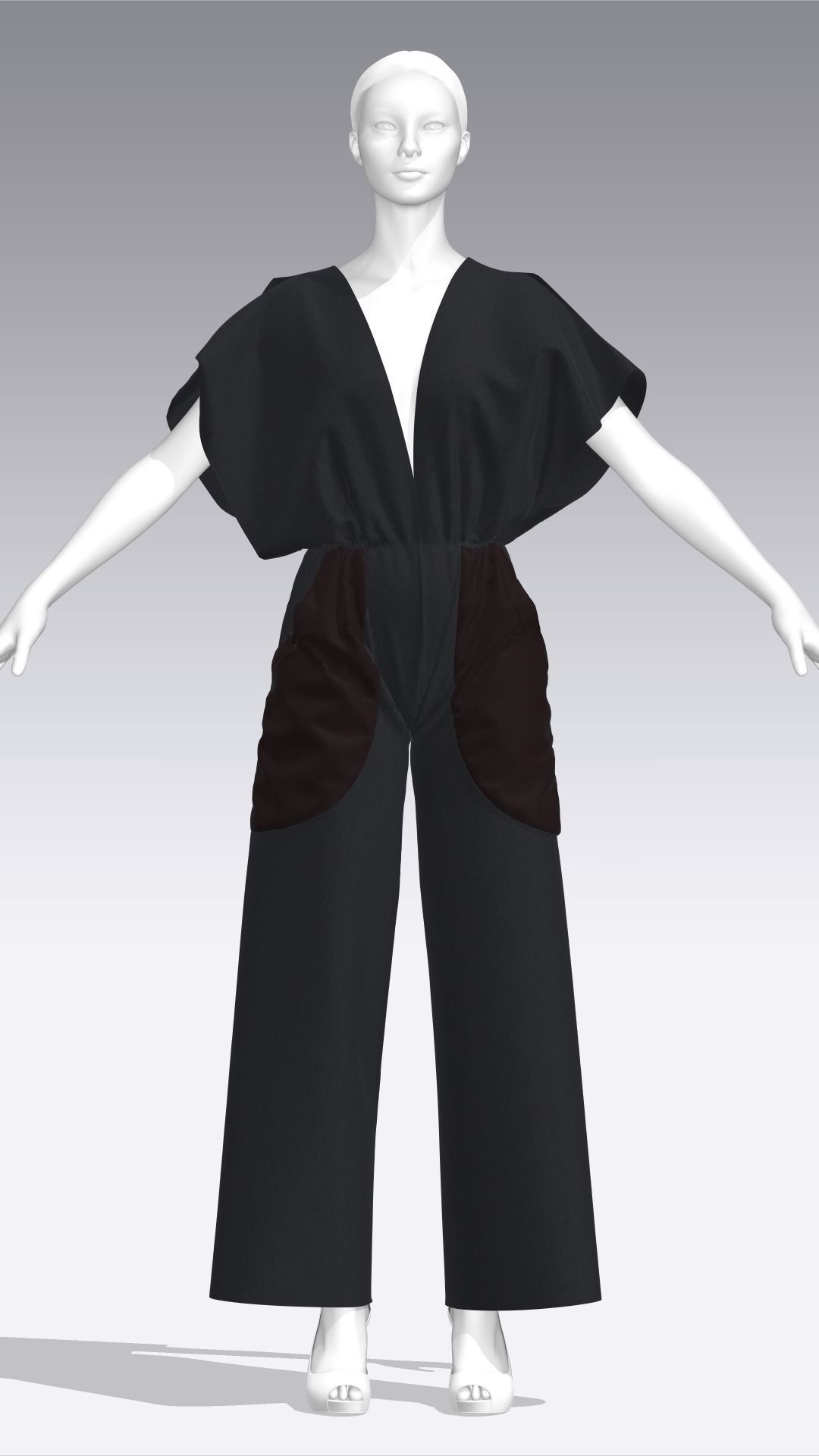 Dress Outfits MD CLO 3D zprj project files 3D model_27