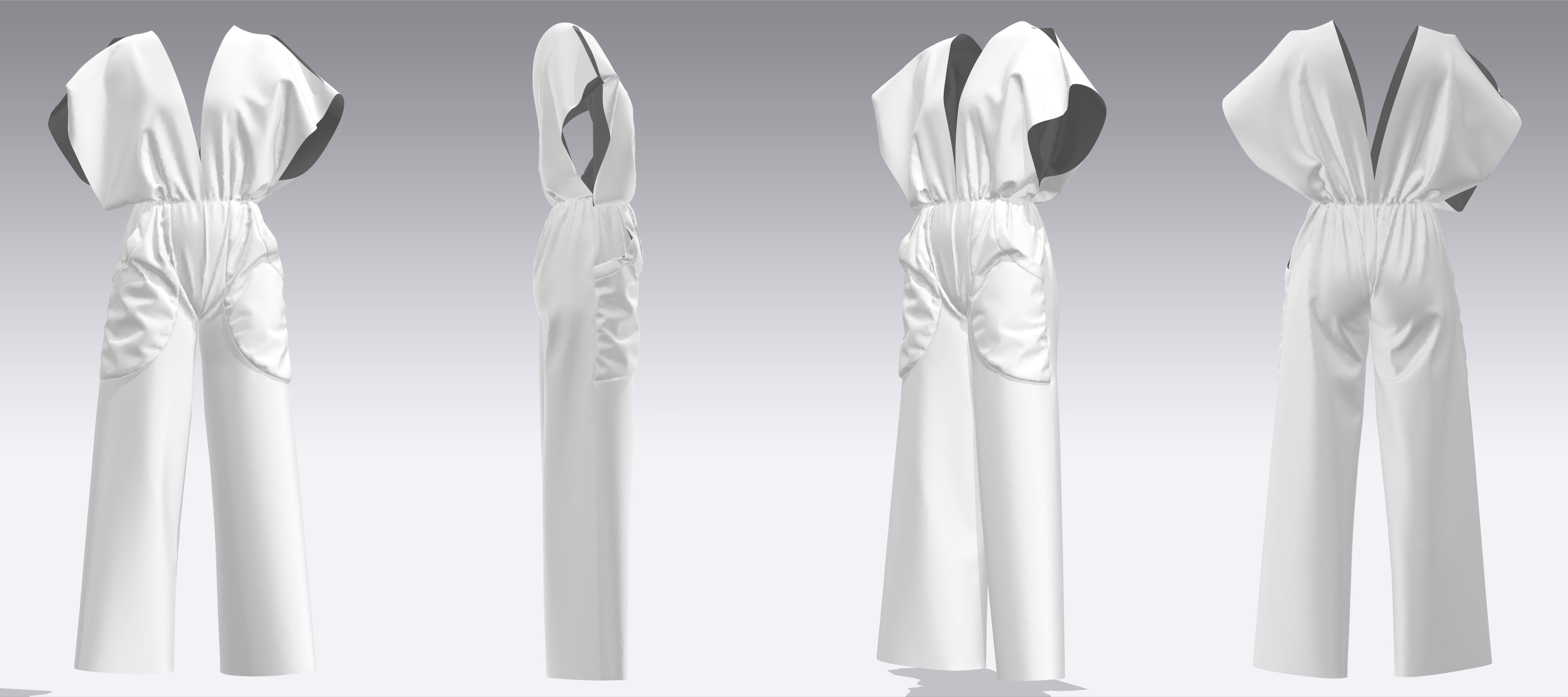 Dress Outfits MD CLO 3D zprj project files 3D model_6