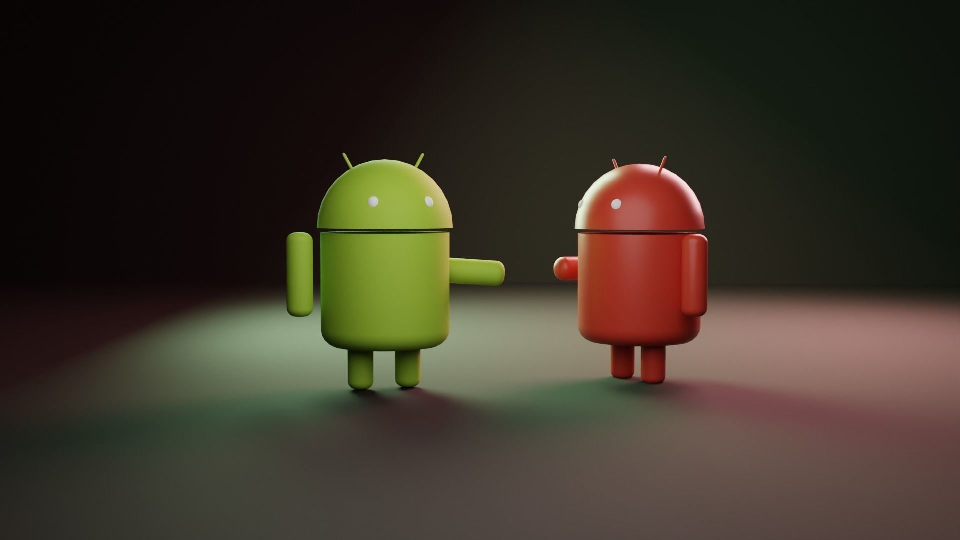 Free Android 3d Model Free low-poly 3D model_3