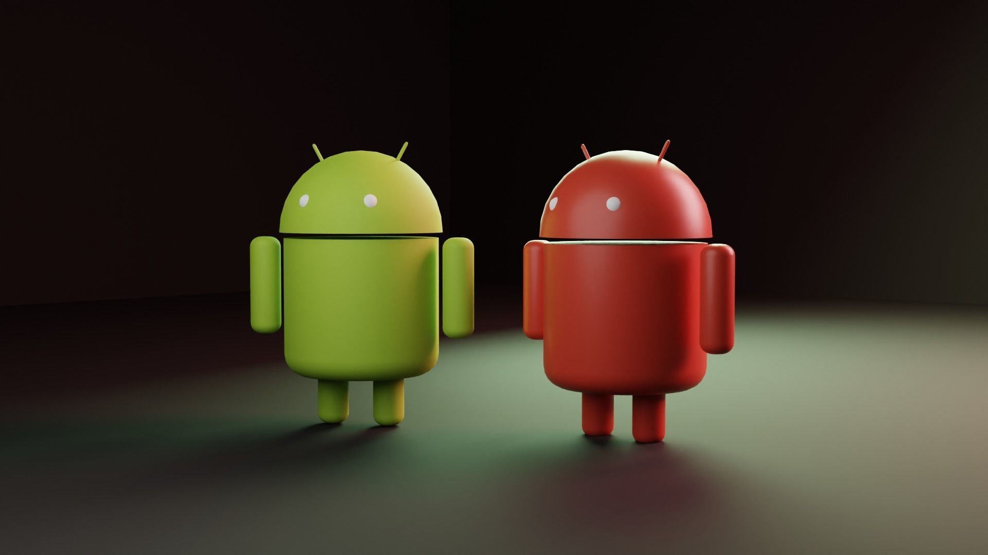 Free Android 3d Model Free low-poly 3D model_4