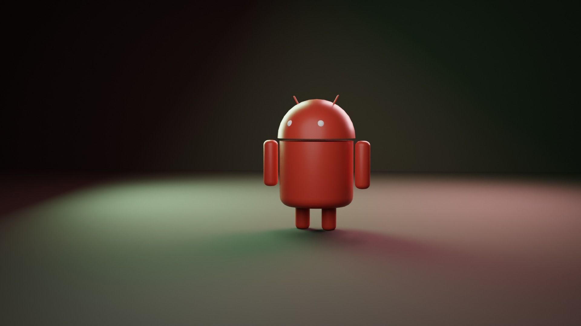 Free Android 3d Model Free low-poly 3D model_1