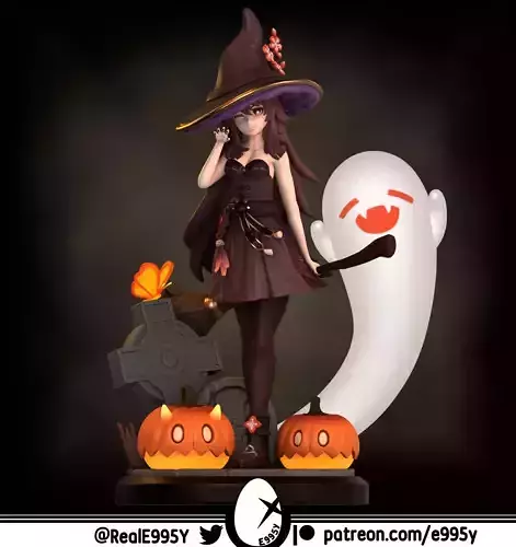 Genshin Impact - Hu Tao 2022 STL file for 3D printing