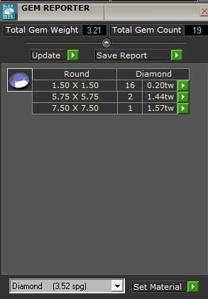 3-Stone diamond ring 3014 3D print model  3D print model_8