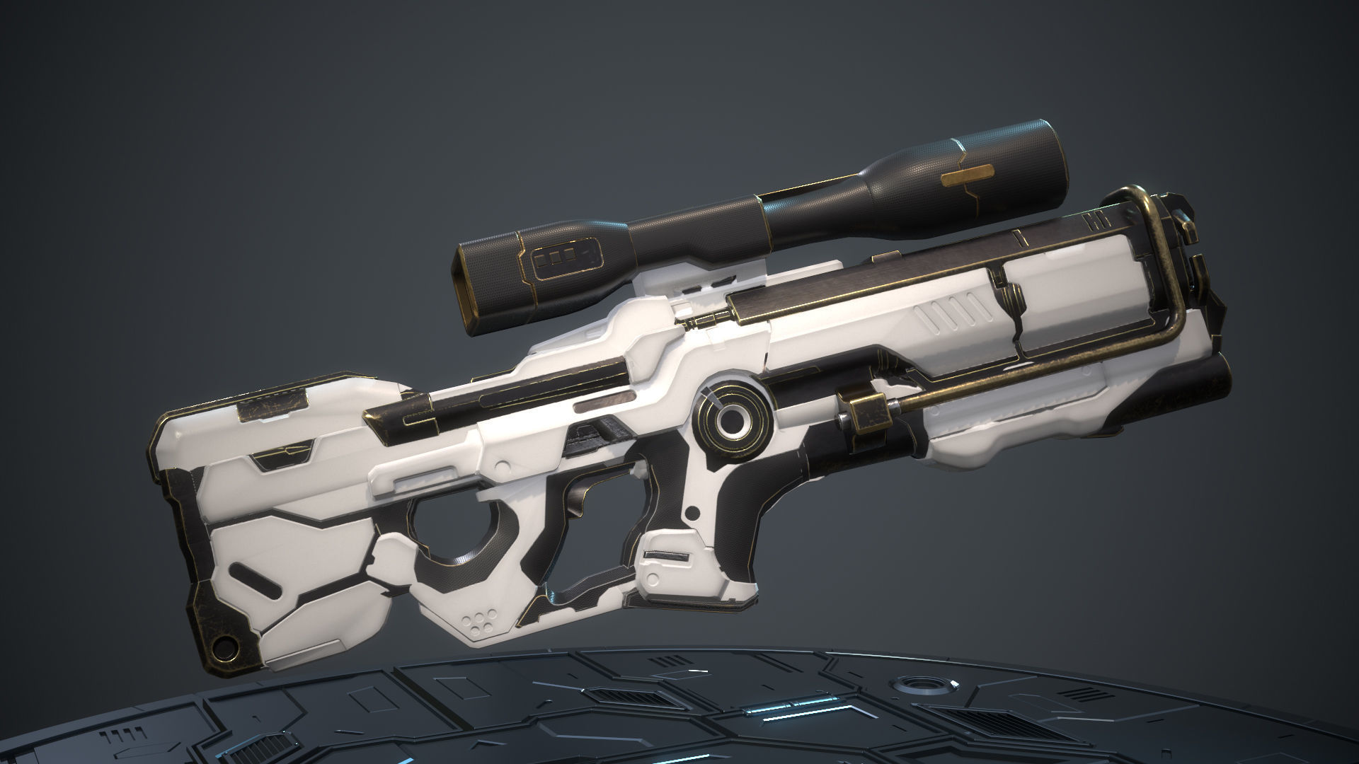 Biochemical Monster 01 Low-poly 3D model_25