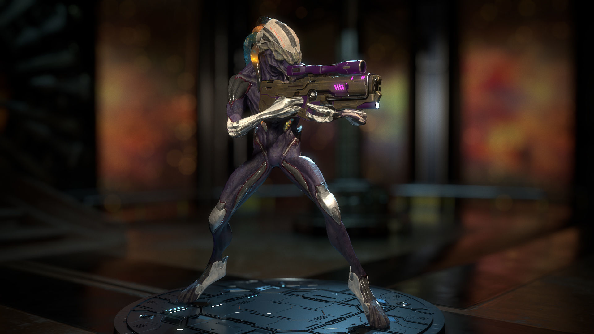 Biochemical Monster 01 Low-poly 3D model_10