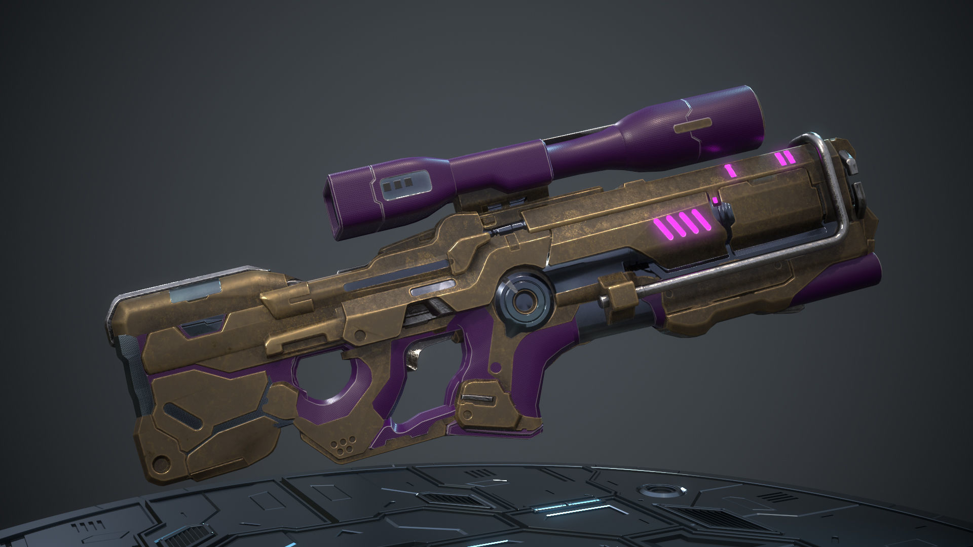 Biochemical Monster 01 Low-poly 3D model_26