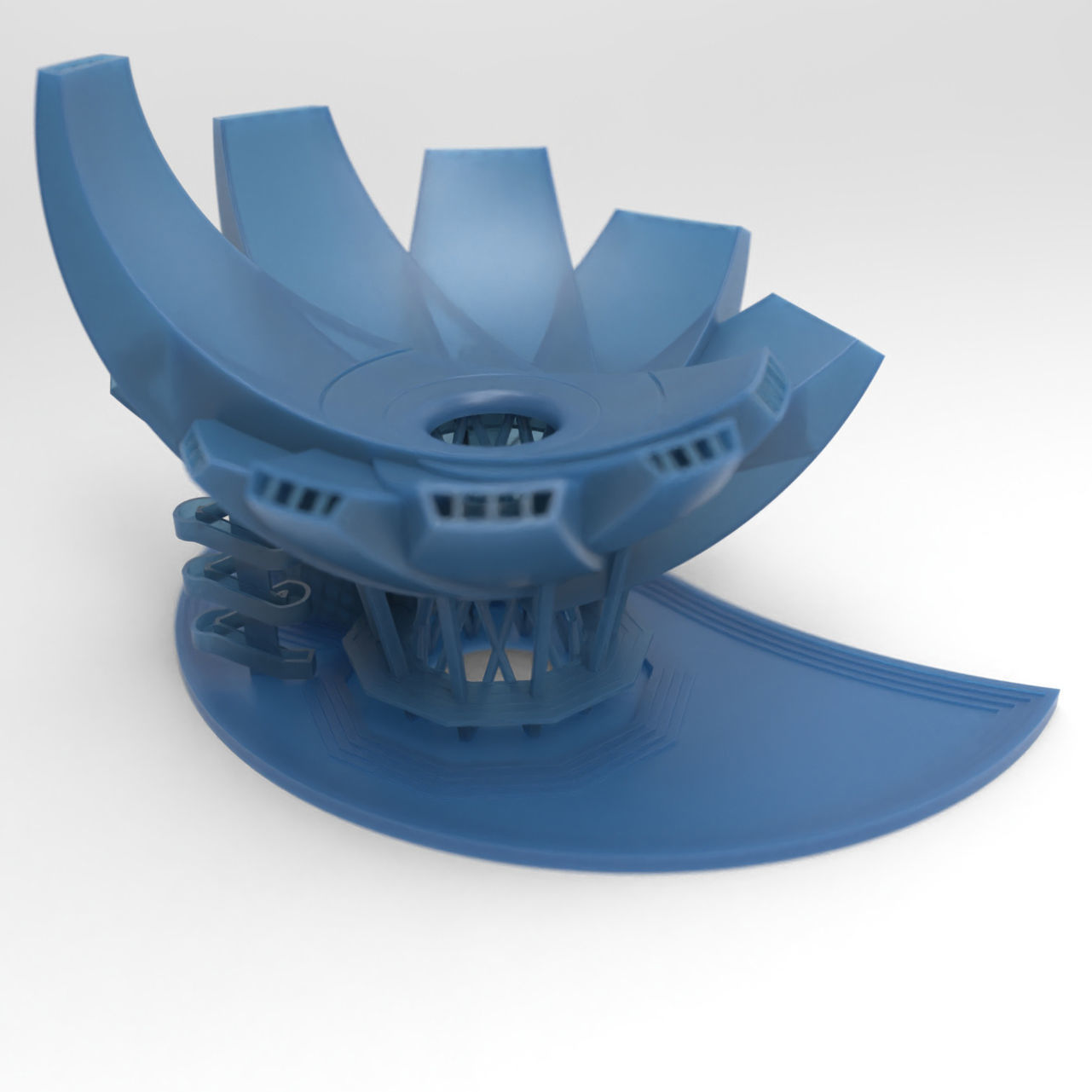 Art Science Museum of Singapore Marina Bay 3D print model_4