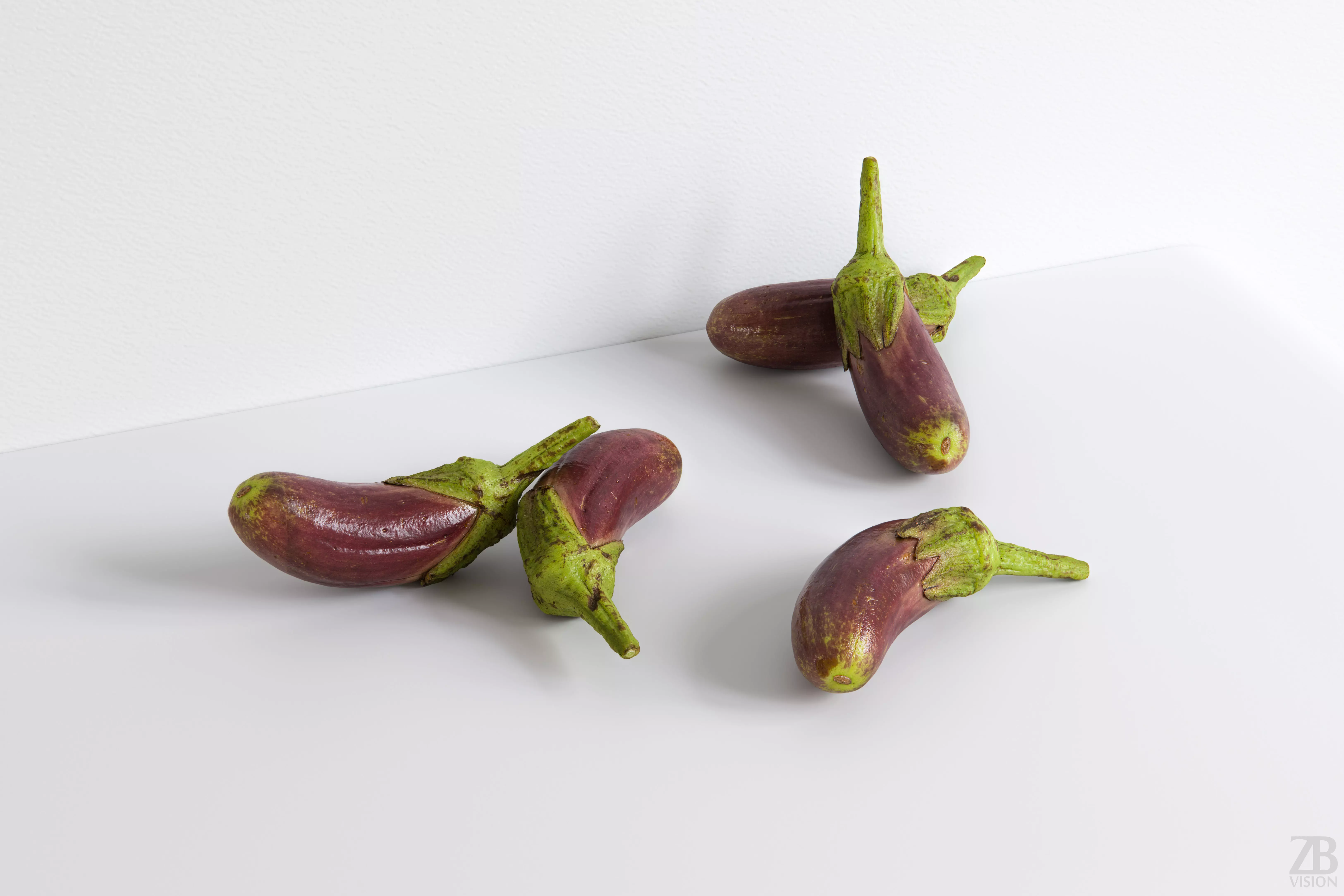 Eggplant 3D model