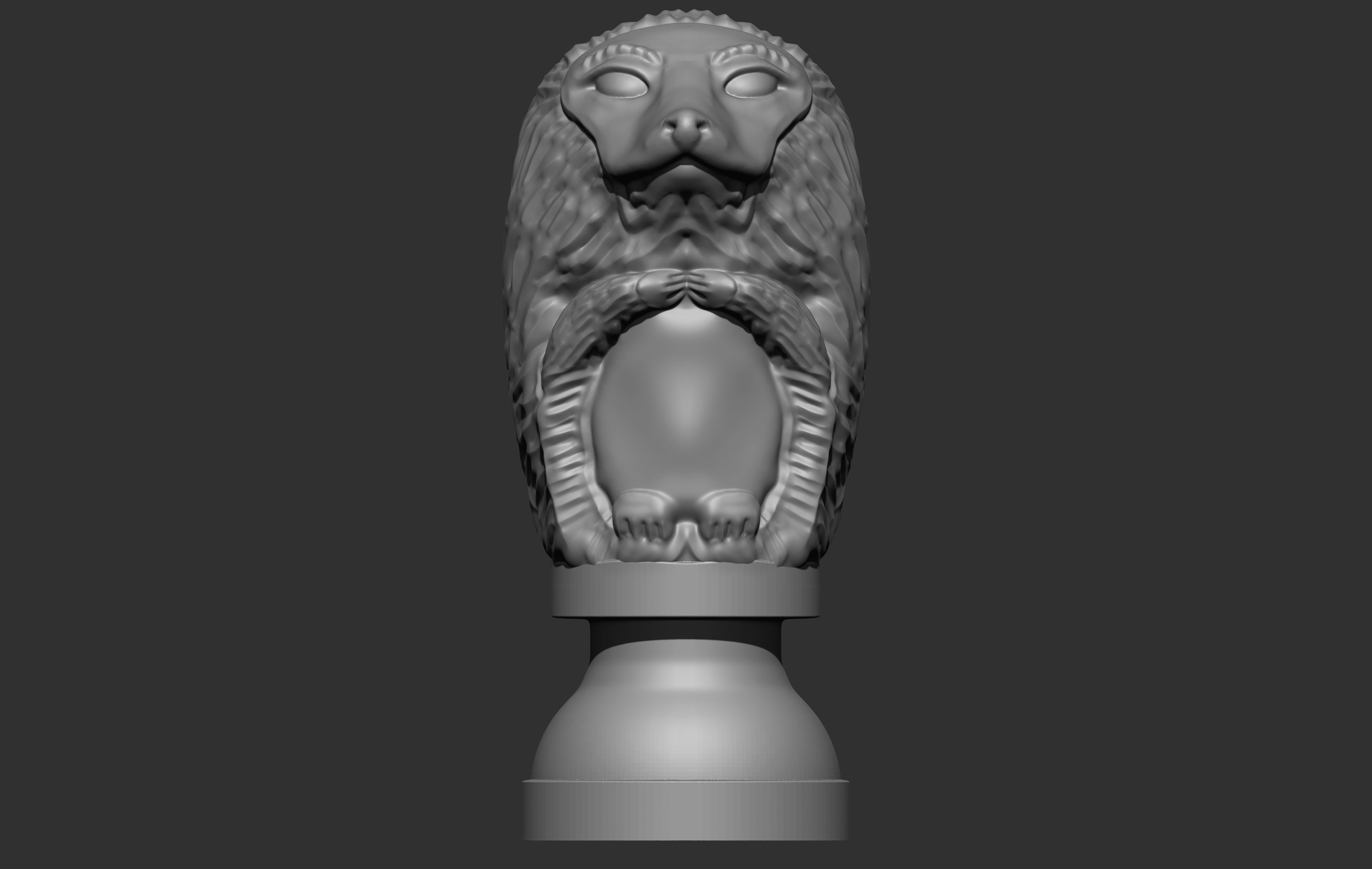 3D Beorns Chess Set  3D print model_1