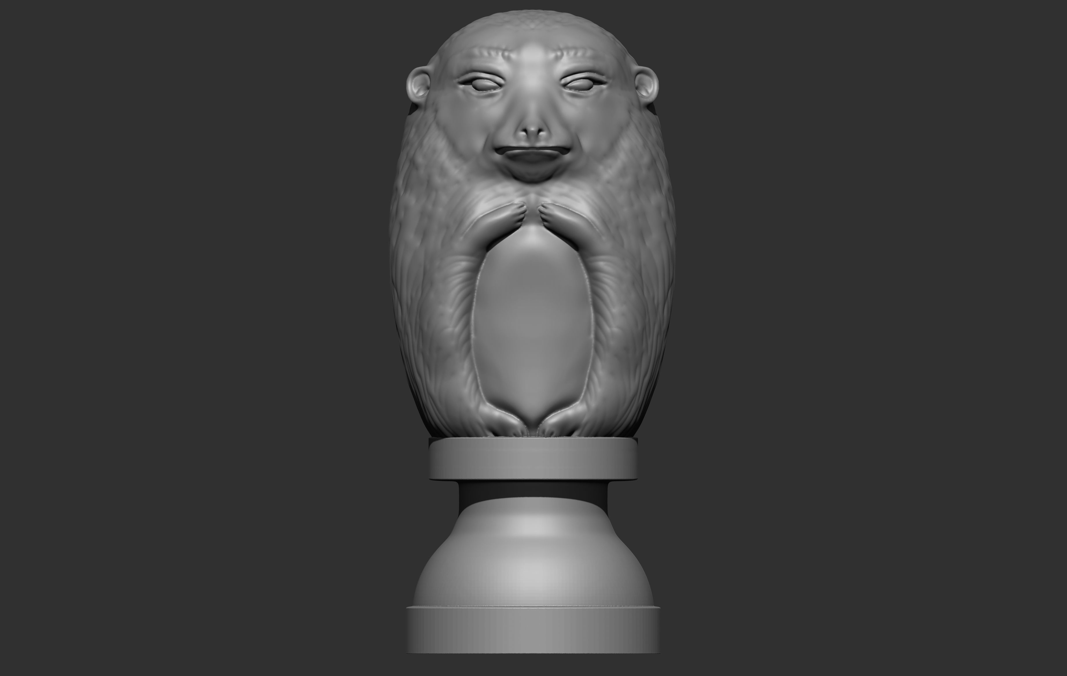 3D Beorns Chess Set  3D print model_2