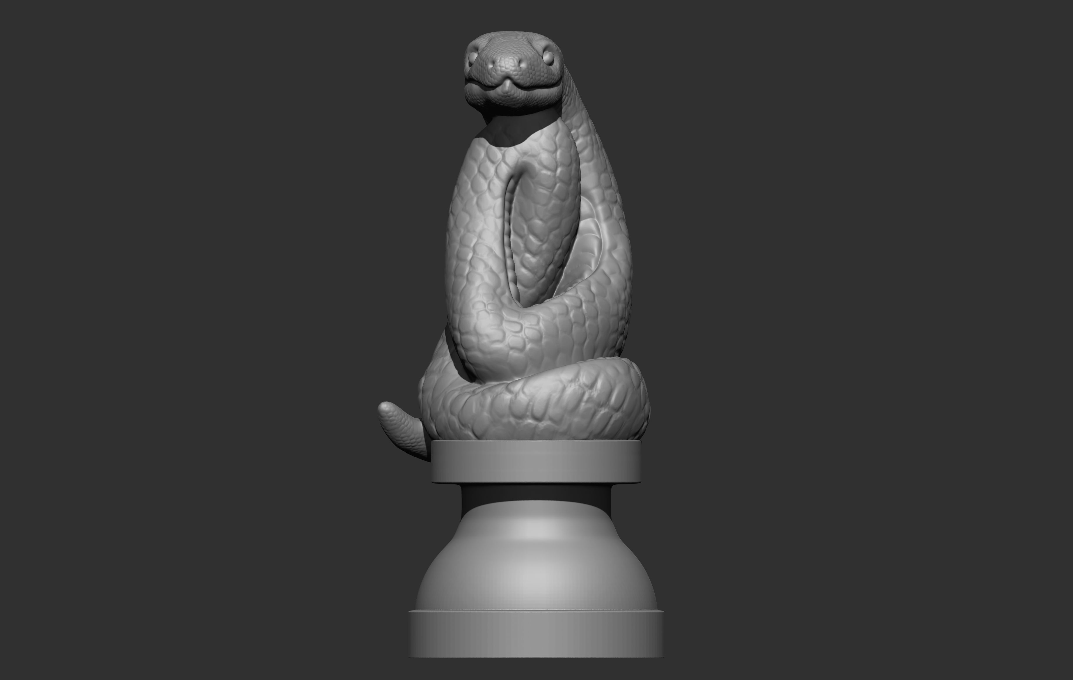 3D Beorns Chess Set  3D print model_5