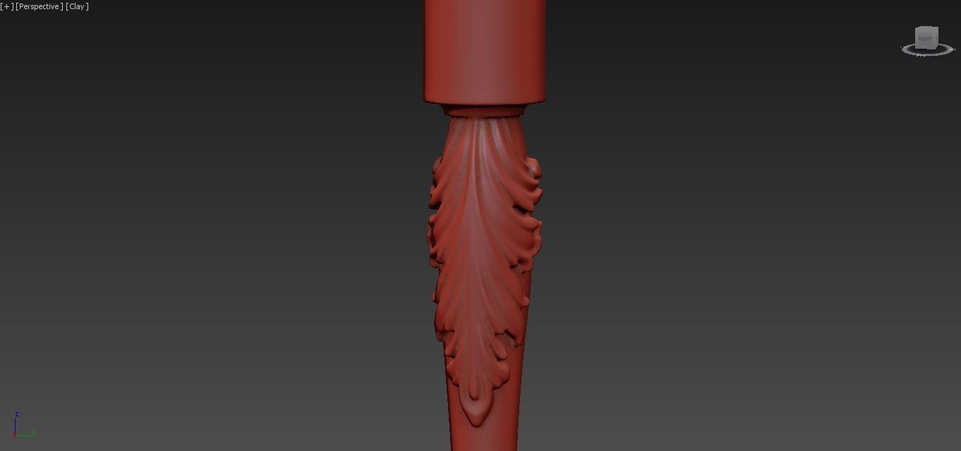 Columns Legs Tables Chairs CNC Wood 1001 3D print model_5