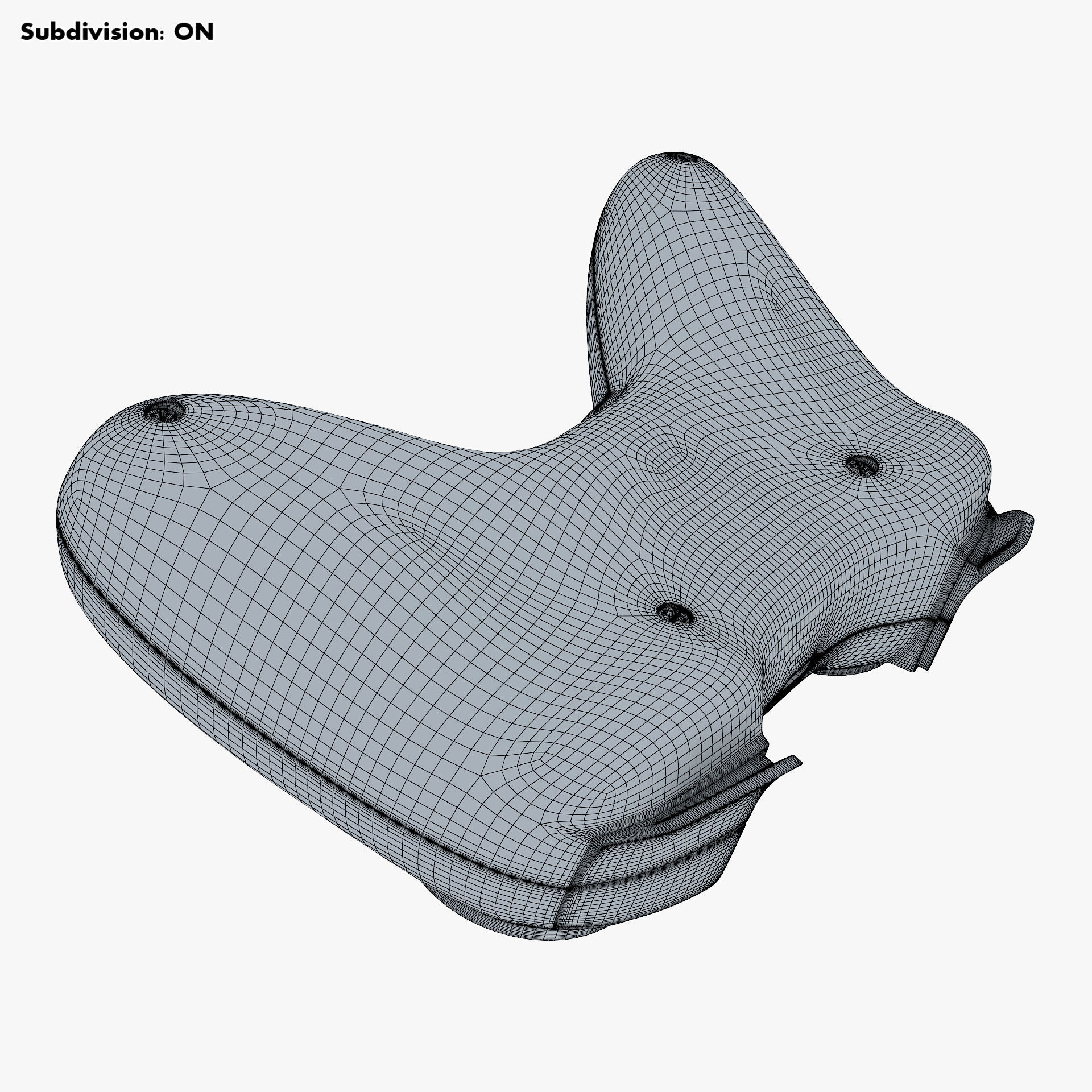 Generic Video Game Controller M 1 3D model_33