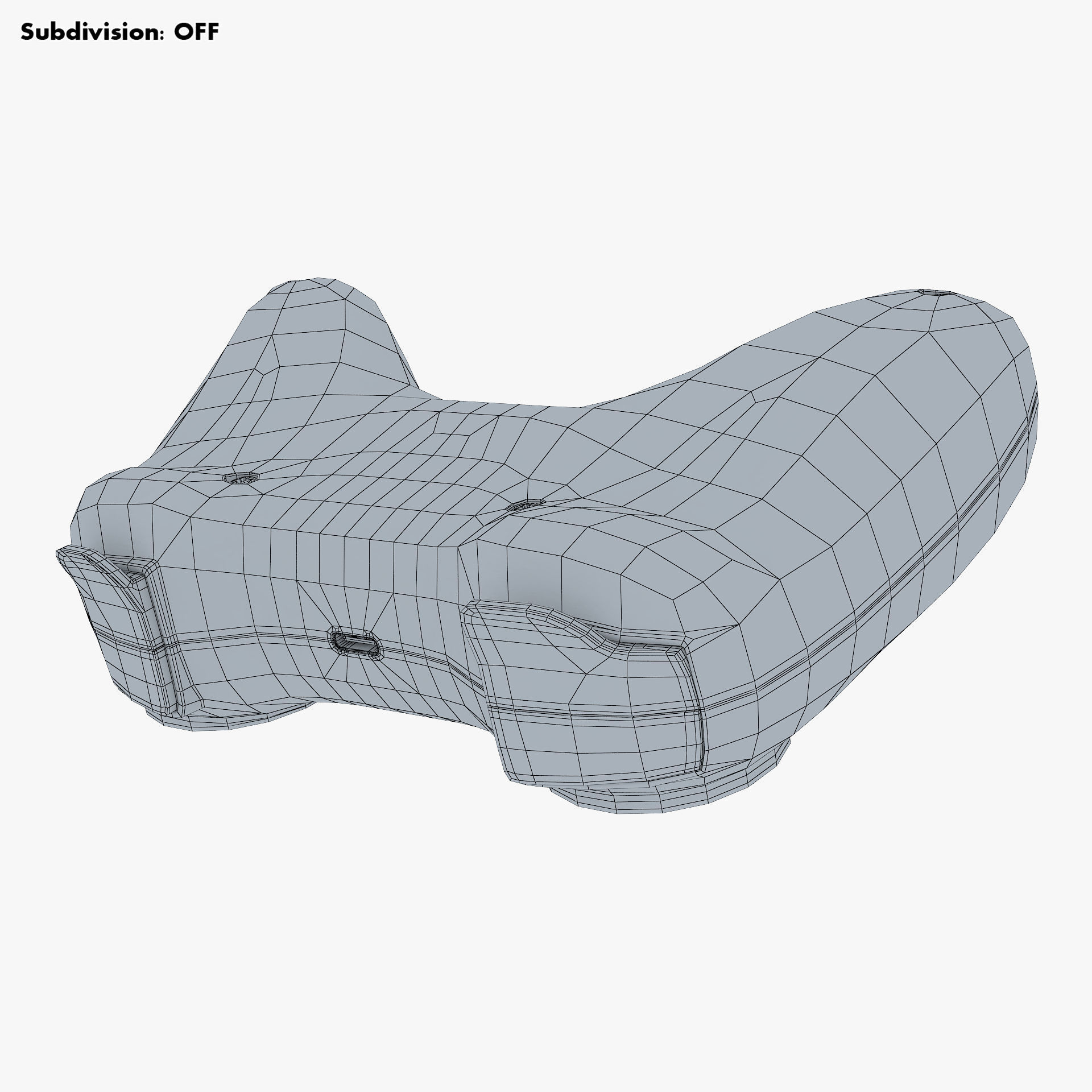 Generic Video Game Controller M 1 3D model_32