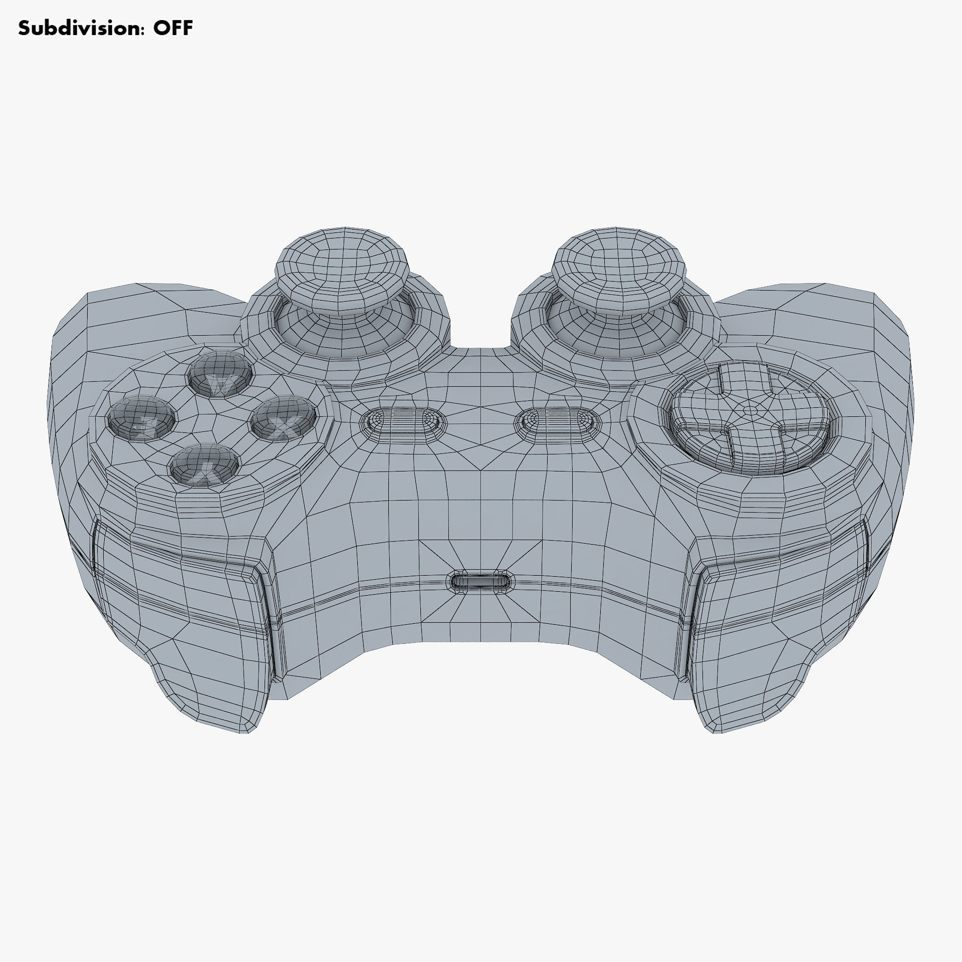 Generic Video Game Controller M 1 3D model_20
