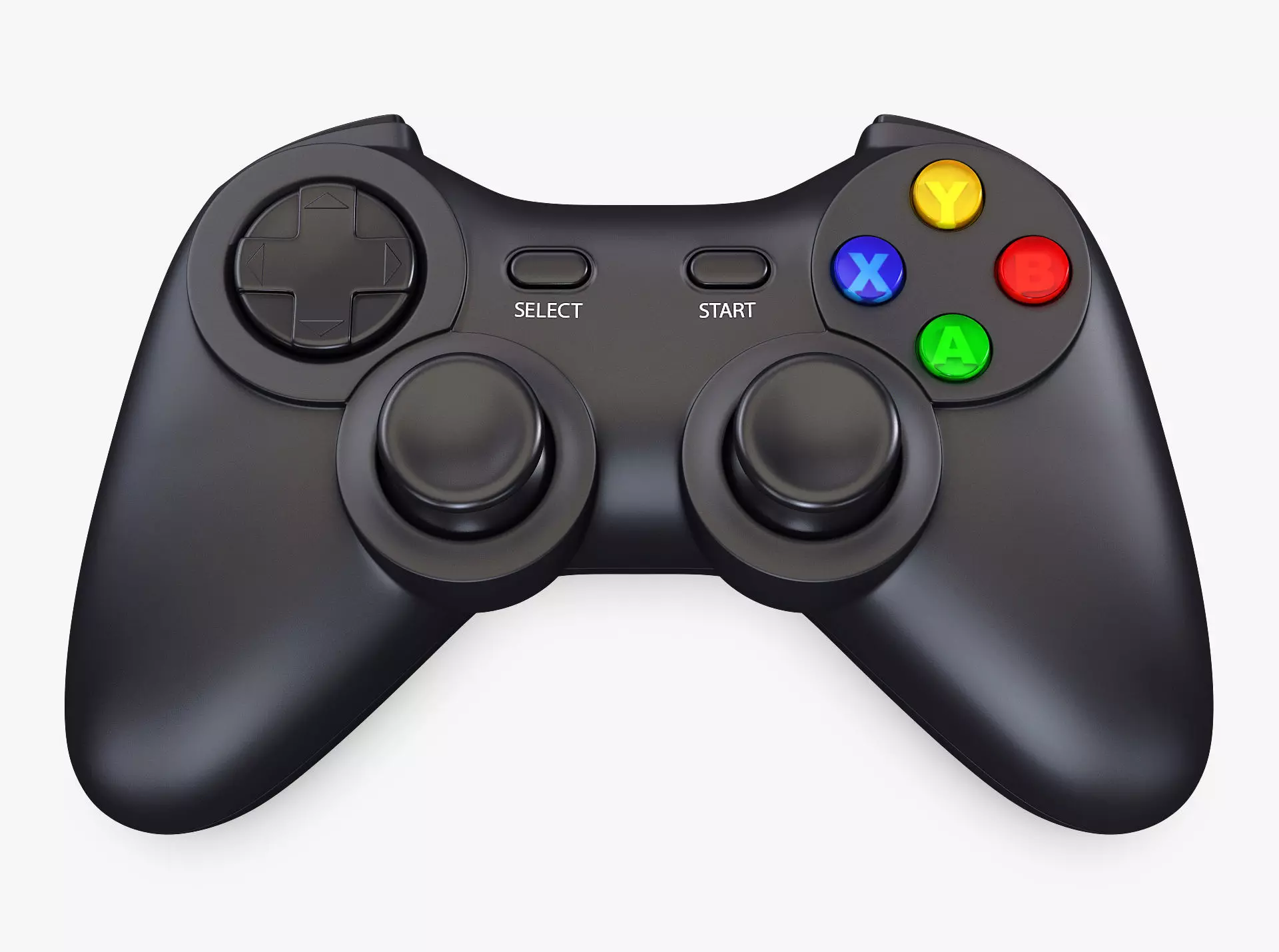 Generic Video Game Controller M 1 3D model_0