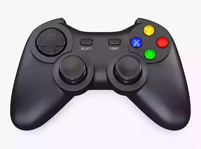 Generic Video Game Controller M 1 3D model