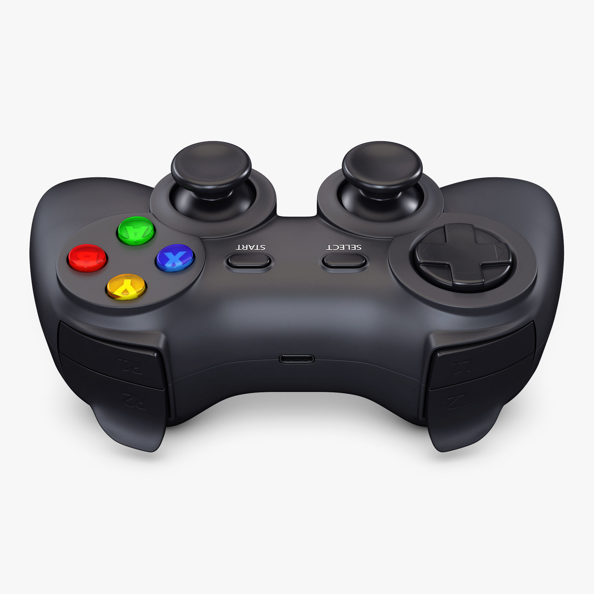 Generic Video Game Controller M 1 3D model_3