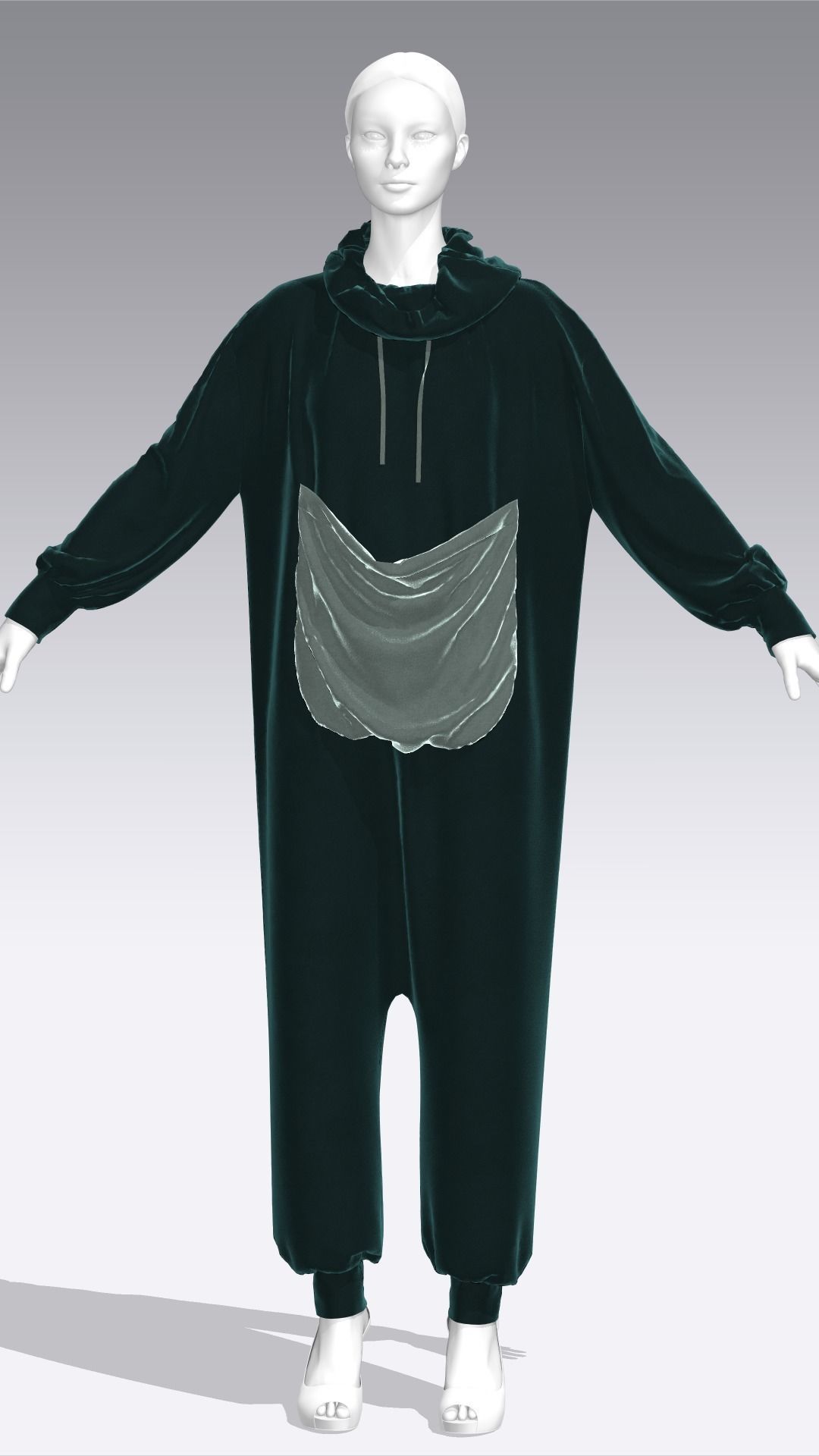 Dress Outfits MD CLO 3D zprj project files 3D model_44