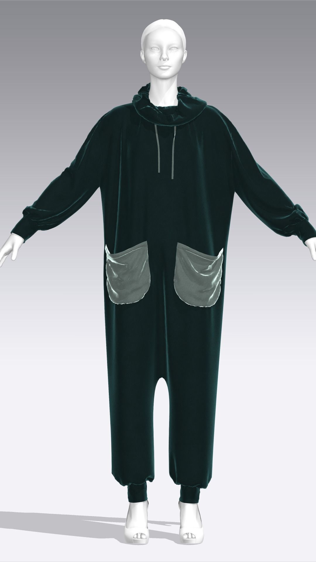 Dress Outfits MD CLO 3D zprj project files 3D model_42