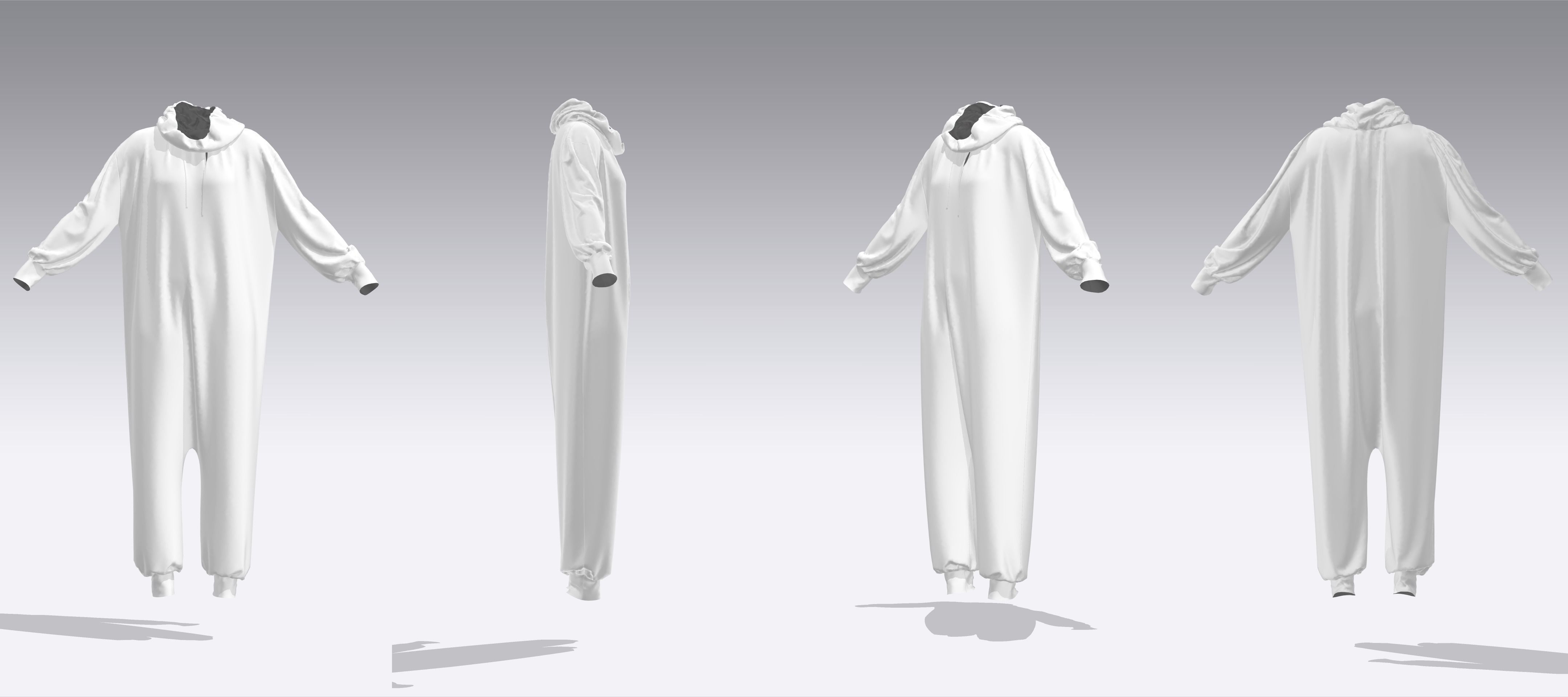 Dress Outfits MD CLO 3D zprj project files 3D model_10