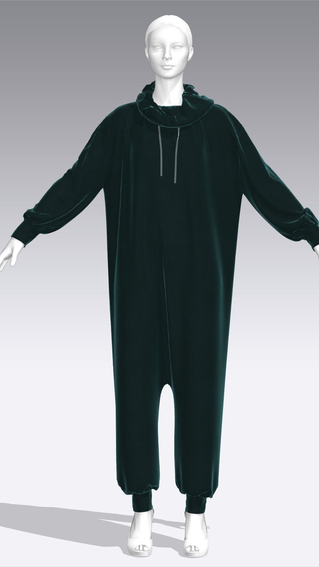 Dress Outfits MD CLO 3D zprj project files 3D model_50