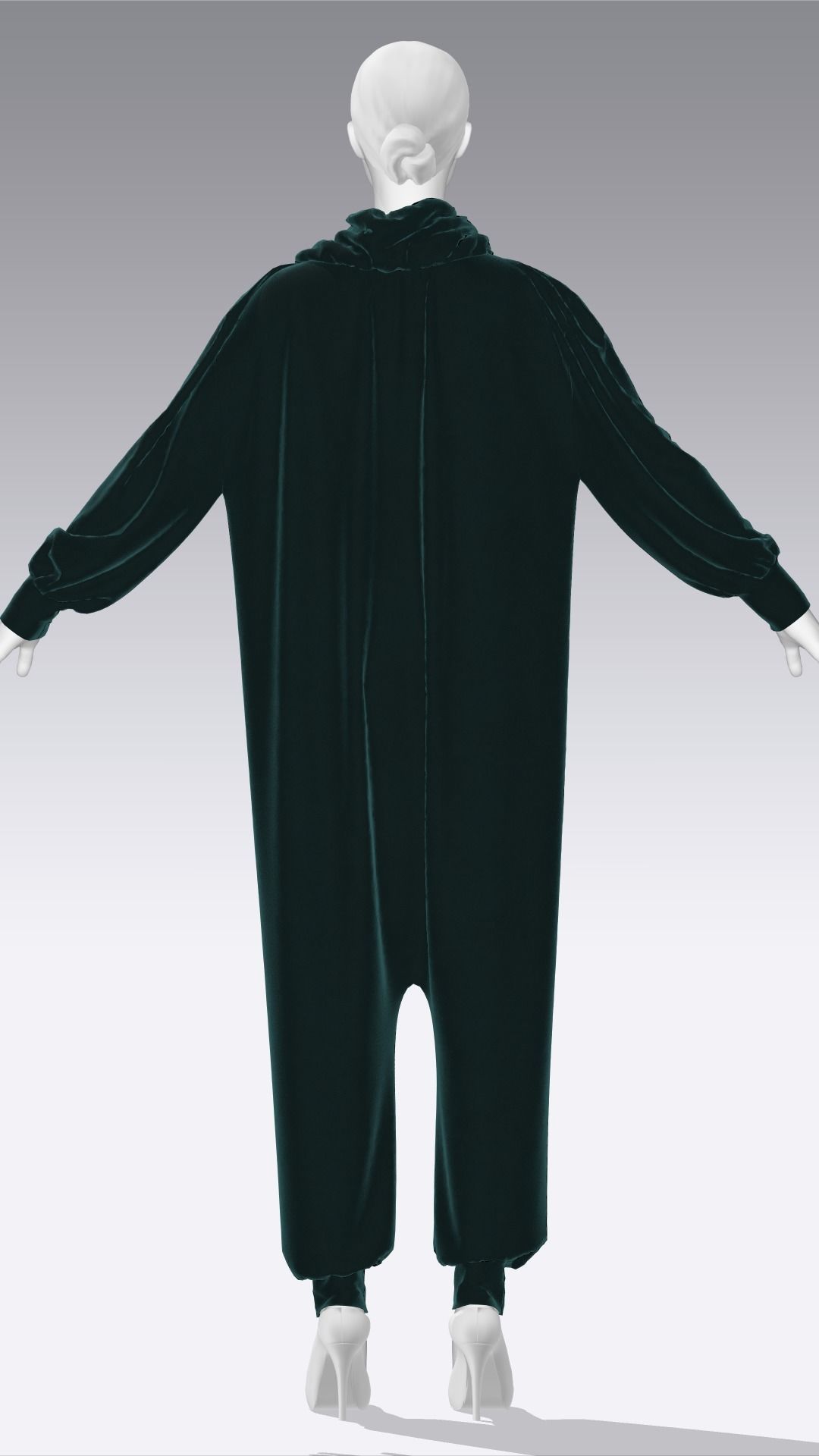 Dress Outfits MD CLO 3D zprj project files 3D model_40