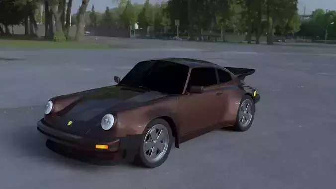 Porsche 911 930 HDRI