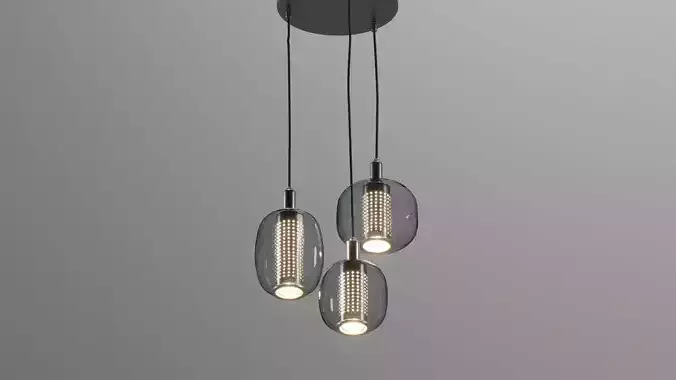 Pendant Light glass metal hogvind