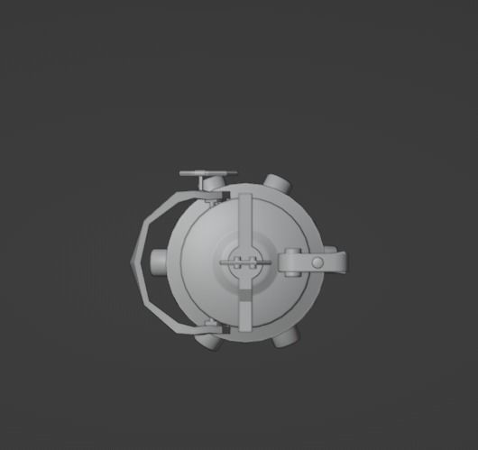 Grenade Jinks Low-poly 3D model_7