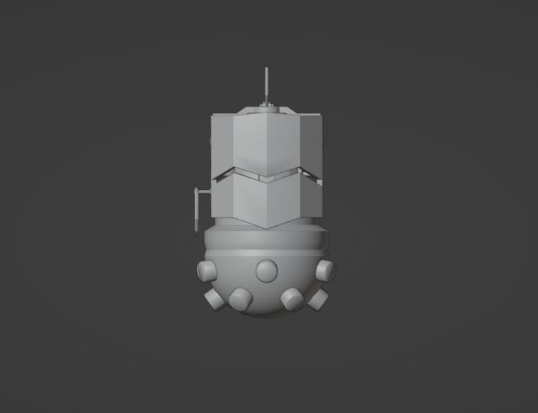 Grenade Jinks Low-poly 3D model_11