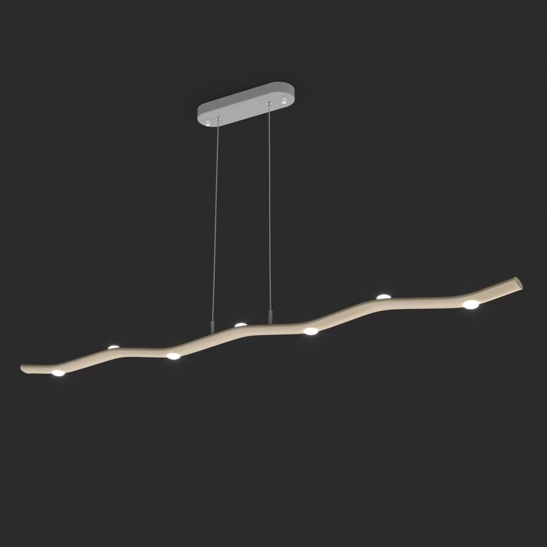 Nakano Chandelier Noho home 3D model_0