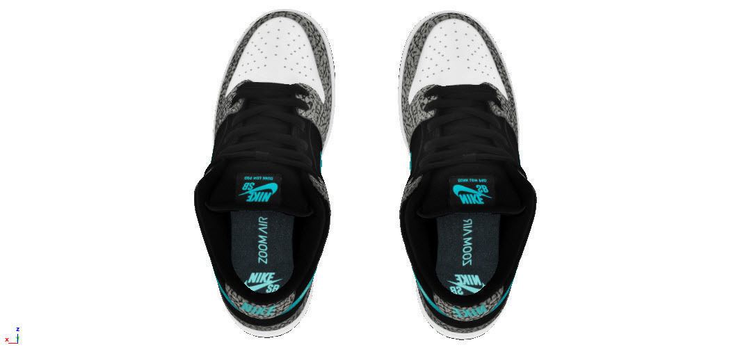 jordan 1 reverse laser blue