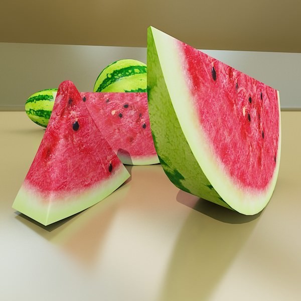 Photorealistic Fruits Basket Collection 3D model_69