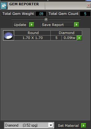 Diamond signet ring 3032 3D print model 3D print model_8