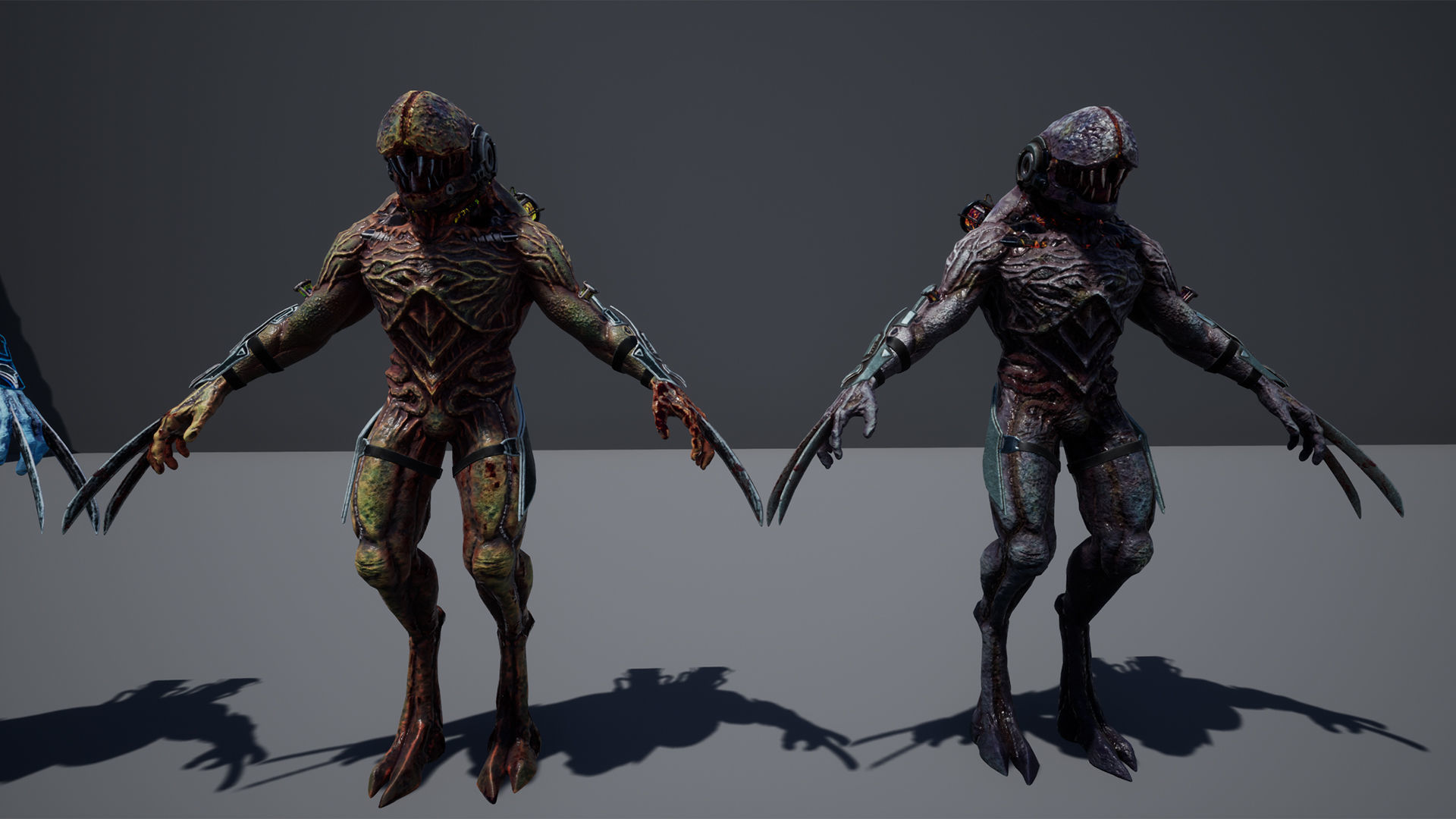 Biochemical Monster 2 Low-poly 3D model_16