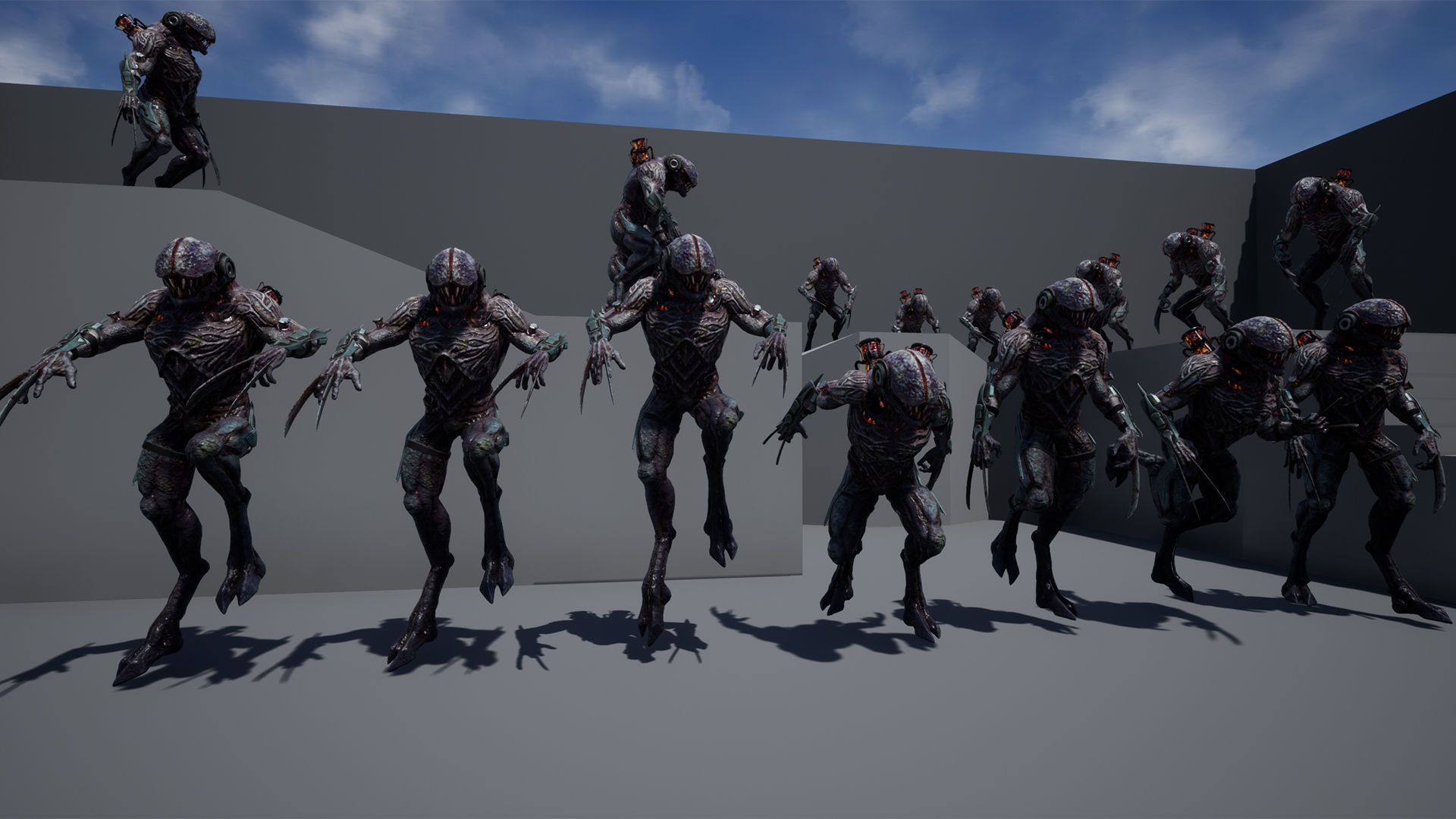 Biochemical Monster 2 Low-poly 3D model_17