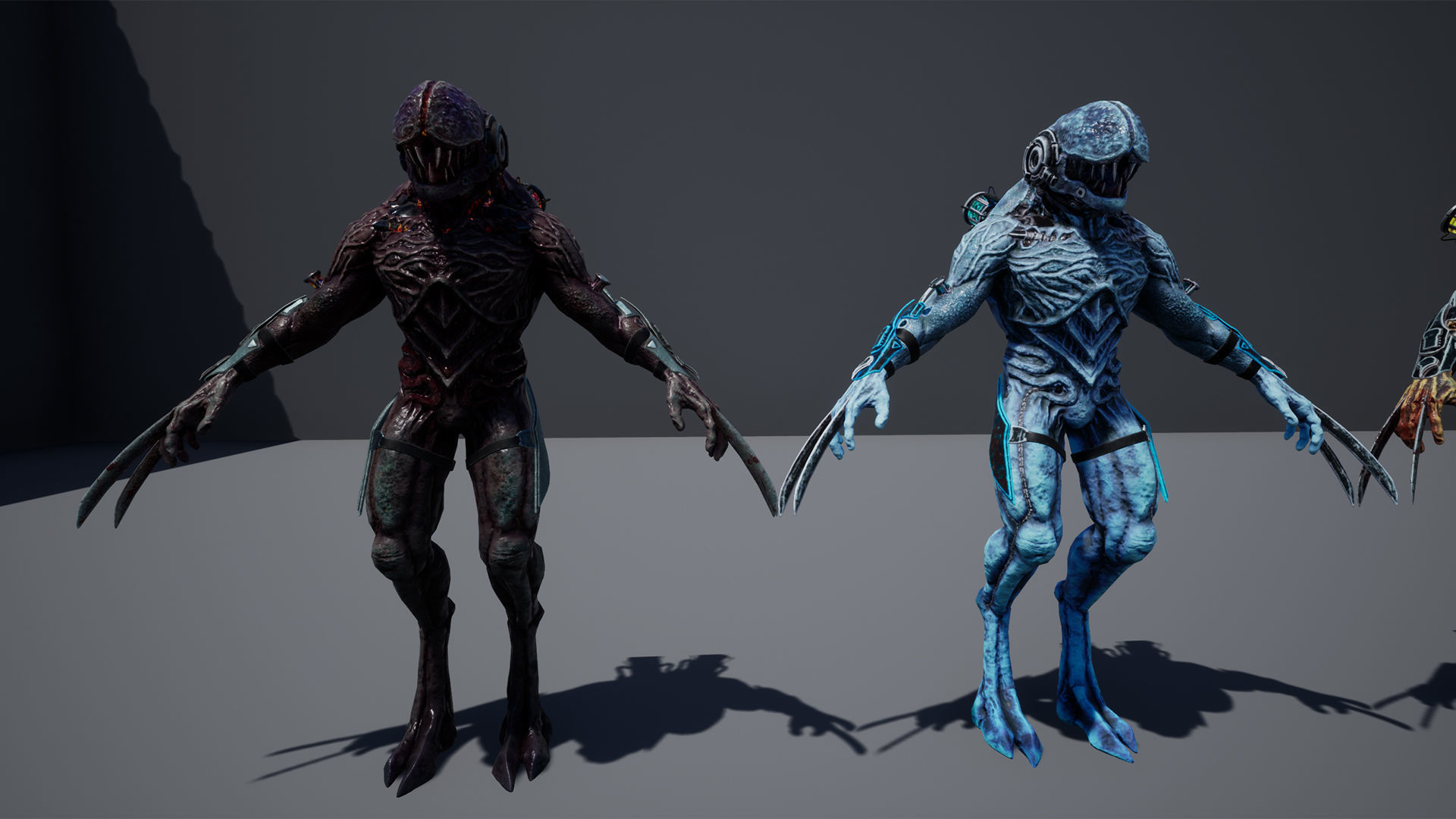 Biochemical Monster 2 Low-poly 3D model_15