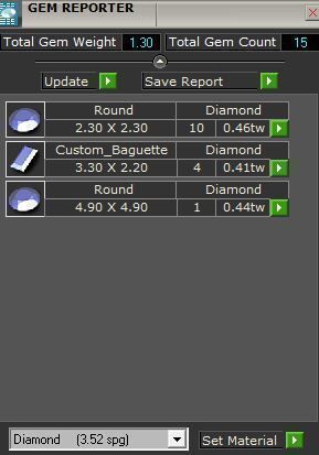 3-Stone diamond ring 3034 3D print model 3D print model_8