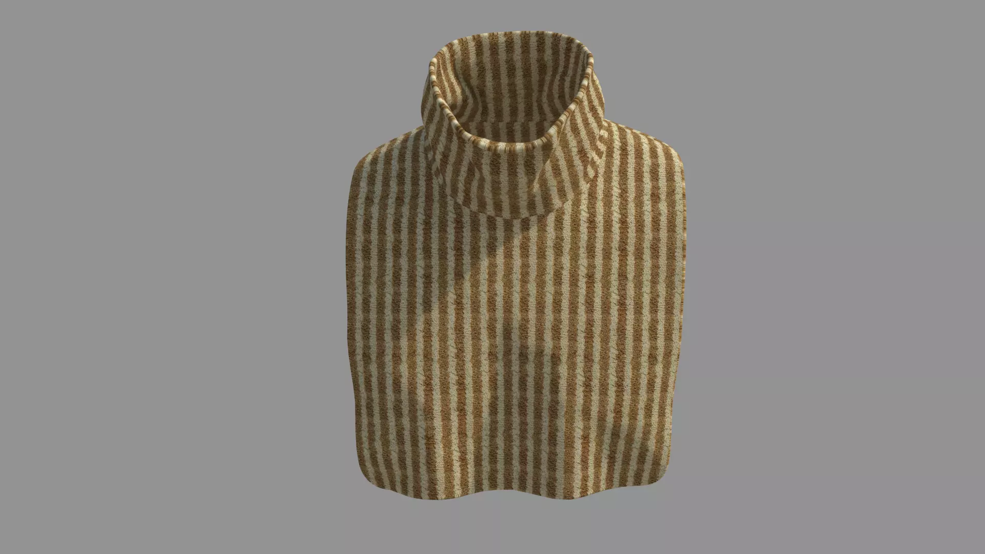 Scarf - High Neck Collar 3D model