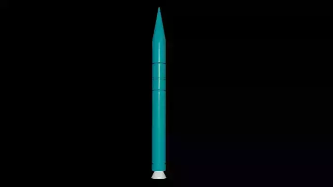 Missile teal pencil