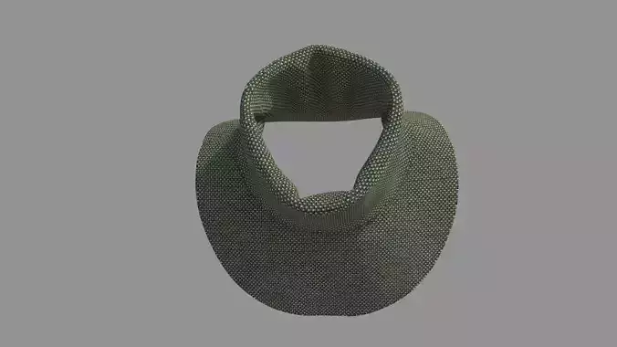 Scarf - High Neck Collar 