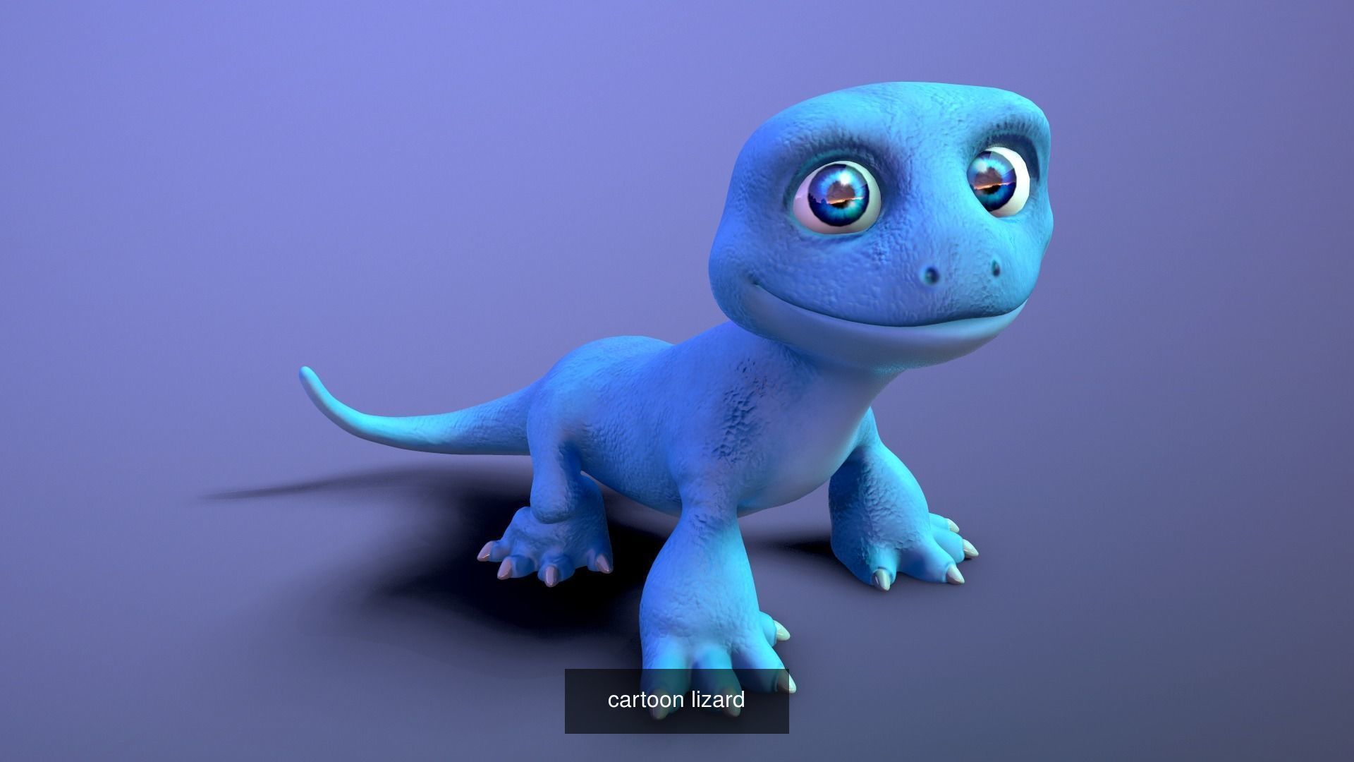 Cartoon dinosaurs pack 3D Model Collection_27