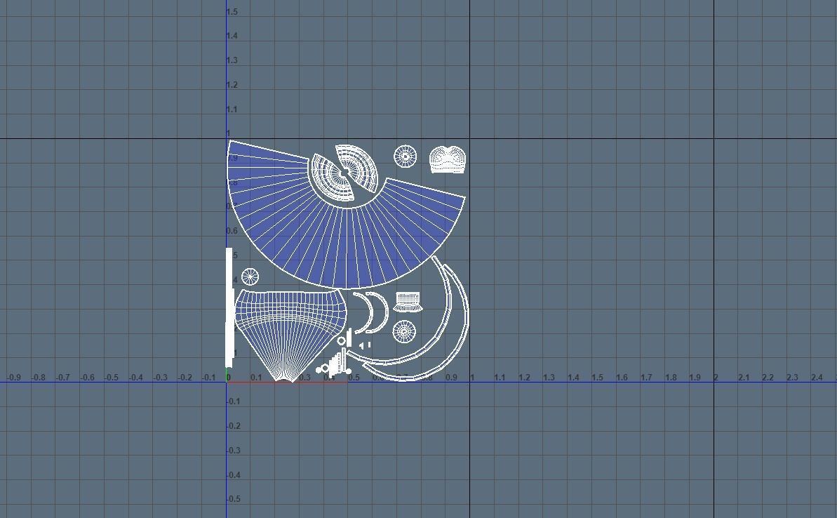 Table Lamp Low-poly 3D model_6