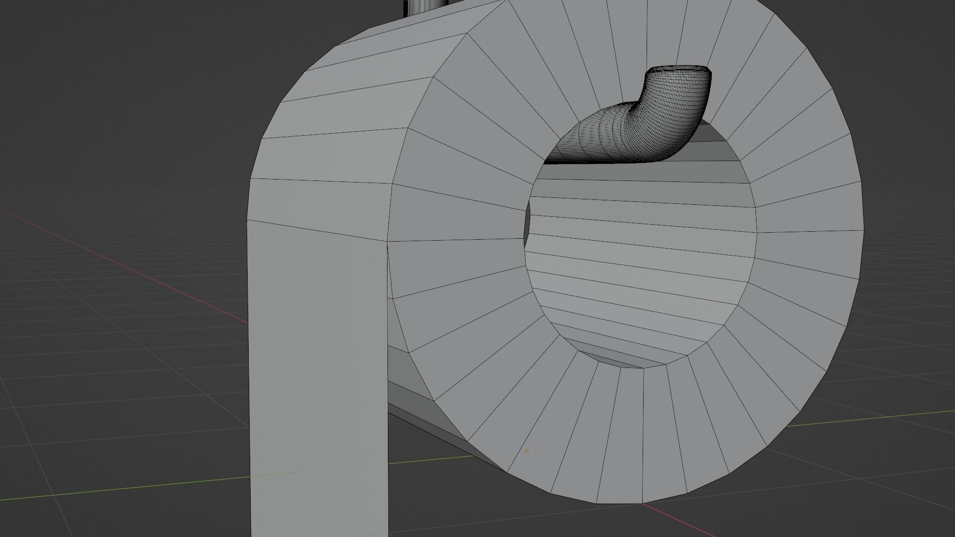 Toilet Paper Low-poly 3D model_6
