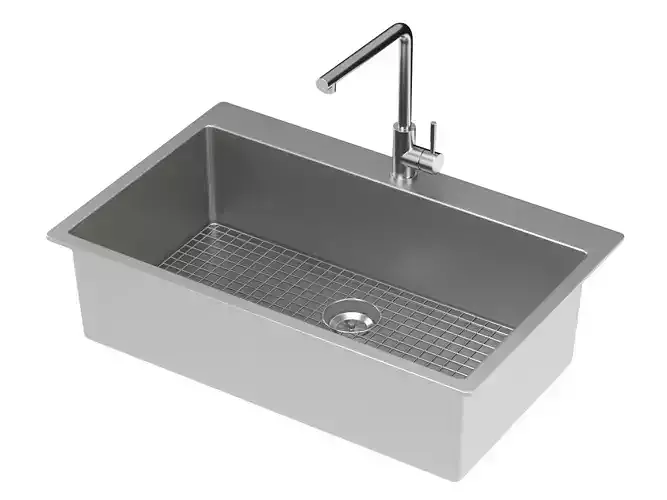 AQUASANITA sink LUN100M 3D model